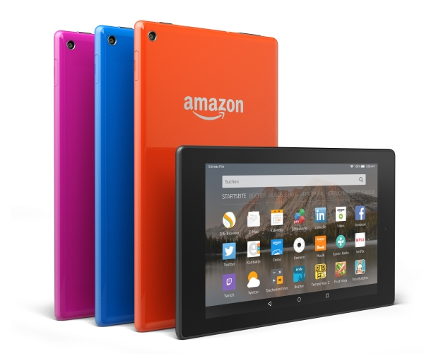 Fire HD 8 (im Bild) und Fire HD 10 sind technisch weitestgehend identisch