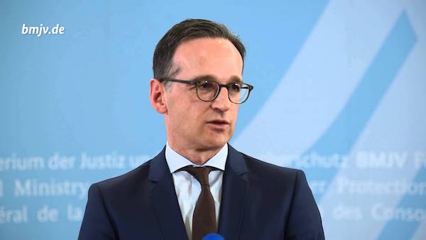 Bundesjustizminister Maas soll seit Wochen über die Zweifel am Entwurf informiert sein