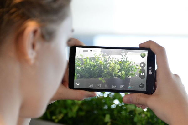 Die Kamera-App erlaubt dem Nutzer erneut das Anpassen diverser Werte