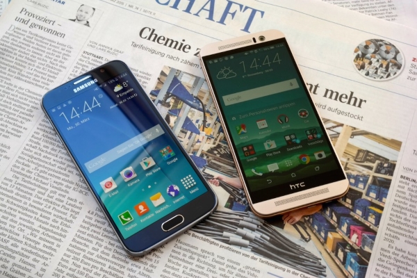 Sowohl das Galaxy S6 als auch das One M) sollen hinter den Erwartungen zurück geblieben sein