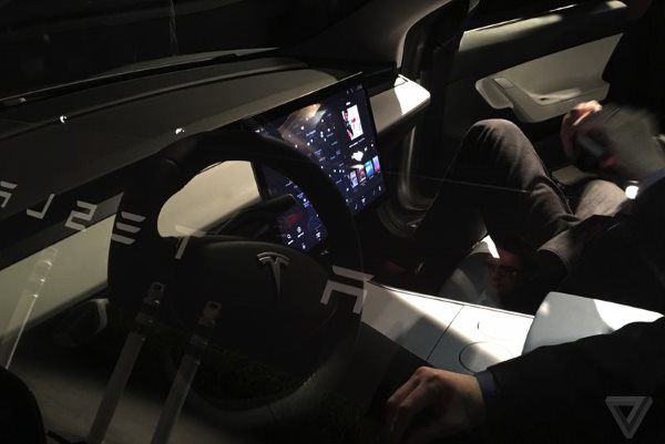 Das Serien-Cockpit dürfte anders aussehen