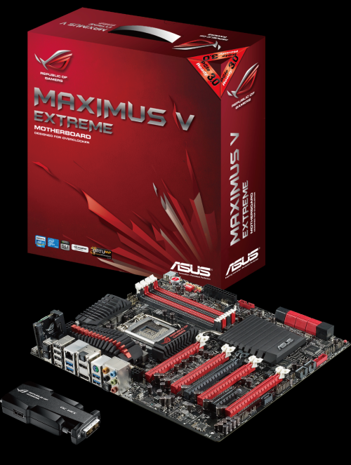 PR ASUS ROG Maximus V Extreme with OC Key and Boxk