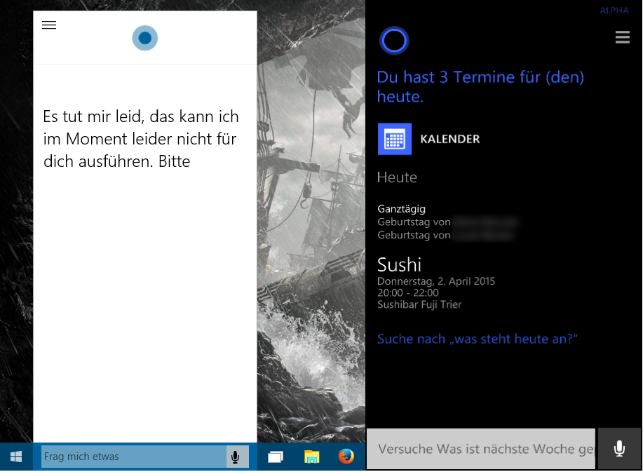 Was Steht Heute An