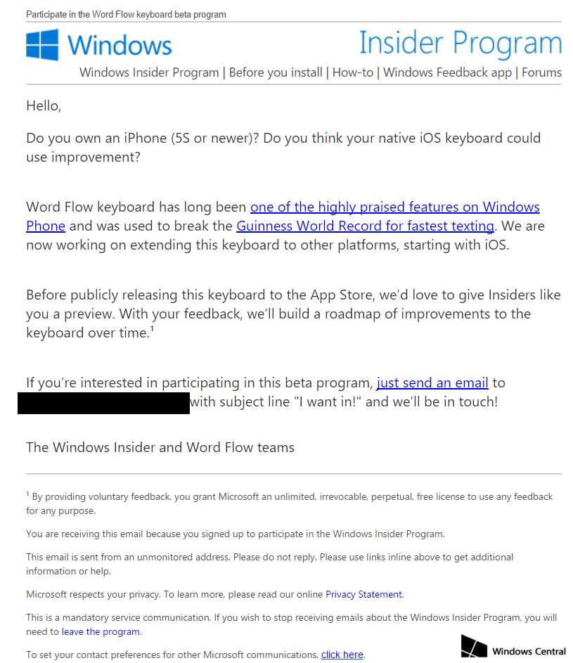 wordflow ios keyboard email2