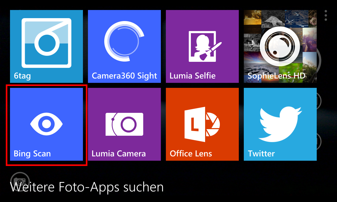 Bing Scan